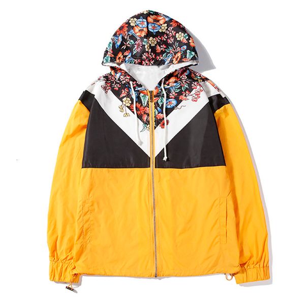 

men's jackets mens fashion stylist hooded womens hip hop long sleeve windbreaker size m-2xl au0a, Black;brown