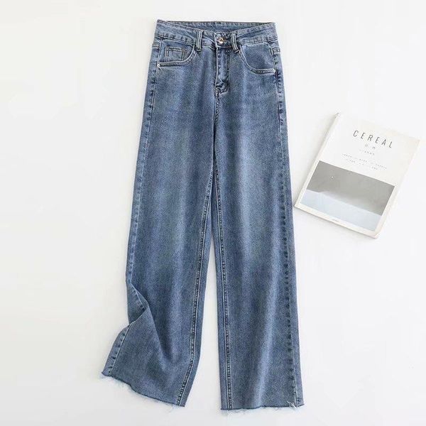 

women's jeans fashion women xr3268 clothing wholesale 20 spring han edition stretch denim loose width height pants legs, Blue