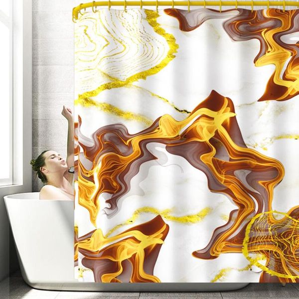 

shower curtains 1pcs geometric abstract curtain bathroom 180*180cm