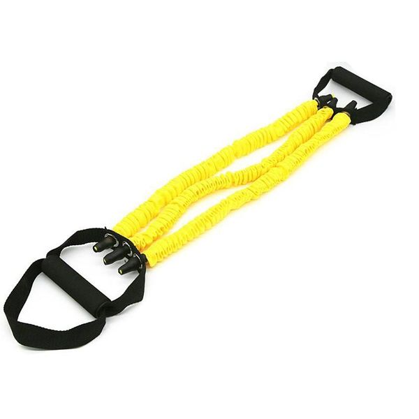 

multi-function sport fitness equipment resistance bands rally belt three-tube pedal arm training band