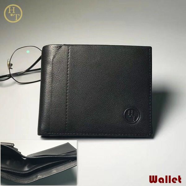 

ht men's leather wallet /card it can hold 7cards, Red;black