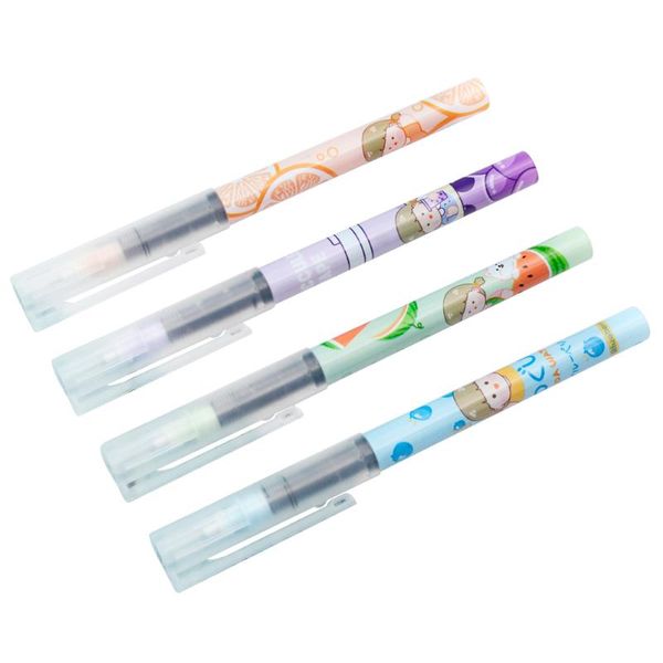 

kawaii stationery quick dry black ink gel pens rp23 0.5mm writing point for school students exam office accessories supplies