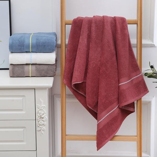 

towel gift bamboo fiber bath plain water absorbent couple