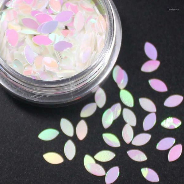 

1pcs 12 ccolors diy leaf shape fake acrylic nails art manicure tools false clear/natural french style nail tips arti1, Red;gold