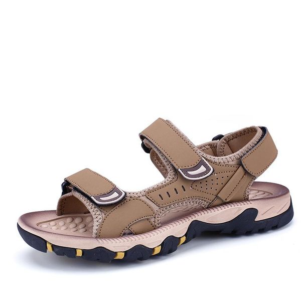 

sandals leosoxs hiking beach shoes, Black