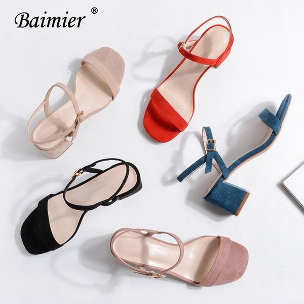 

baimier fashion women high heel shoes open toe sandals casual slingback, Black