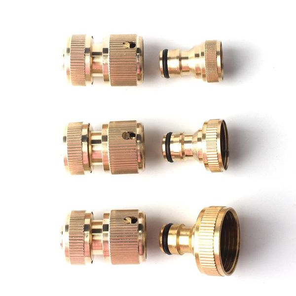 

watering equipments brass dn15 quick couplings for hoses 1/2'' 3/4'' 1'' garden irrigation water gun car wash