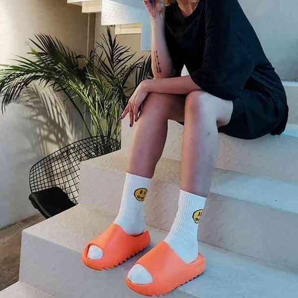 

yeesy slide women men slippers desert sand bone resin sandal bench foam runner sneakers indoor outdoor brown football basketball soccer soot, Black