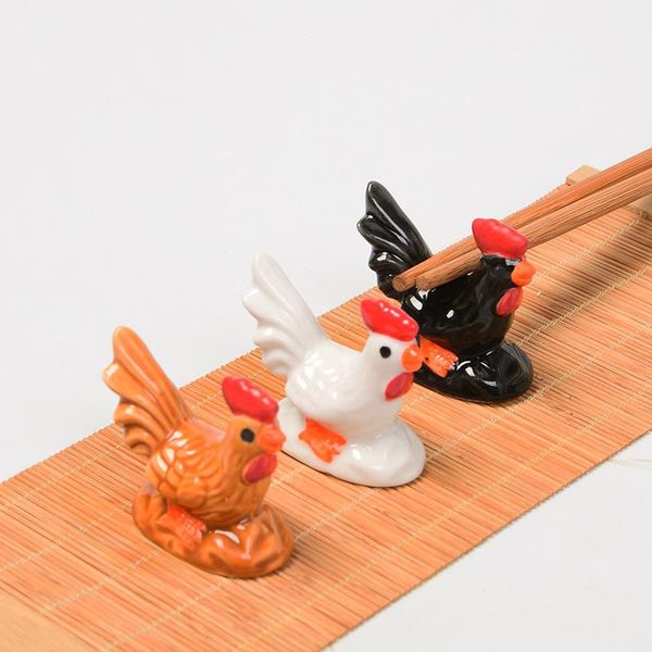 

chopsticks japanese style ceramic chopstick holder super cute cock