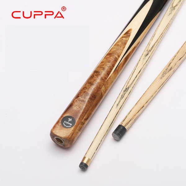 

cuppa hy 3/4 snooker cue stick with case 5a north america ash billiard 9.8mm/11.5mm tip sticks cues