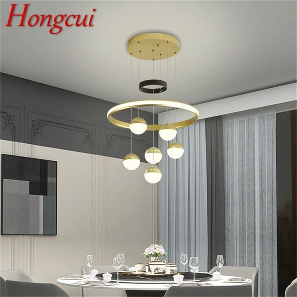 

pendant lamps hongcui contemporary light nordic led fixtures for home living dining room decoration