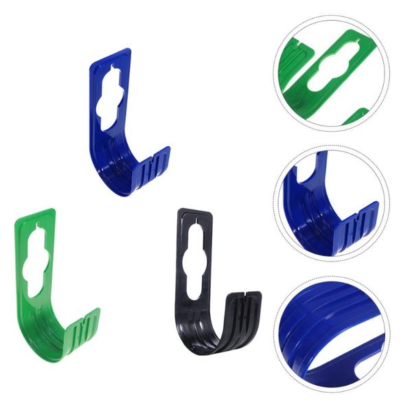 

hooks & rails 3 pcs premium water pipe racks watering hose brackets