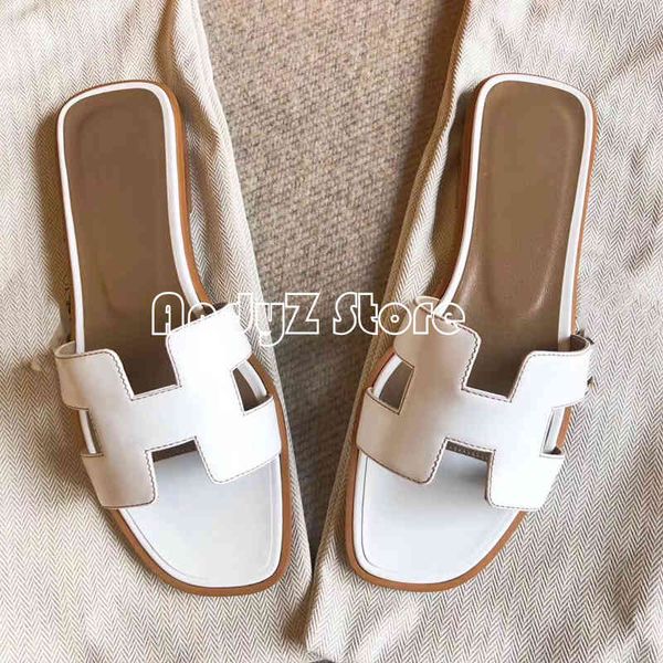 

luxury designer women peep flat slippers genuine leather casual sandals ladies square toe mule shoes slides ad1 80% off outlet online sale, Black