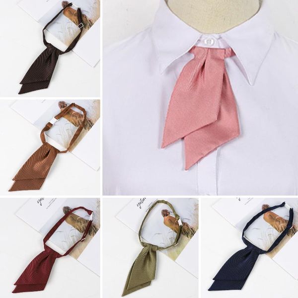 

neck ties [ saliva towel] better workmanship color more jk uniform bow tie female japanese sailor suit accessories shirts women, Blue;purple