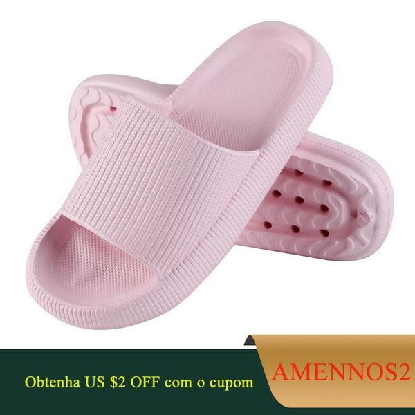 

slippers women's summer quick-drying non-slip sandals flip flops pink beachwear shoes with hole slides sandal, Black