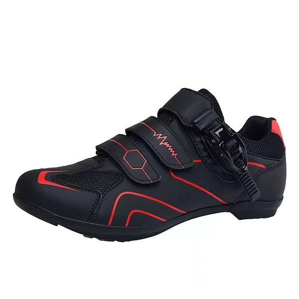 

cycling footwear ight men women road sneakers with no lock professional athletic bicycle shoes mtb sapatilha ciclismo, Black