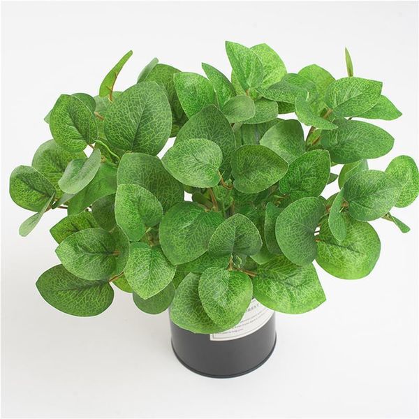 

decorative flowers & wreaths artificial plant plastic eucalyptus tree branch for christmas wedding decoration flower arrangment home decor