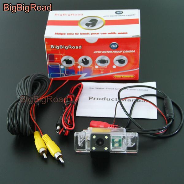 

car rear view cameras& parking sensors bigbigroad reverse backup camera for qashqai x-trail geniss night vision waterproof