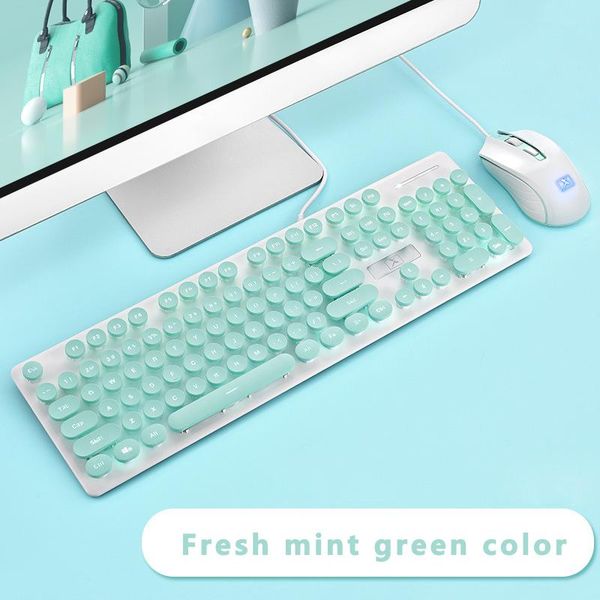 

keyboard mouse combos alliance n518 wired steampunk retro & set game