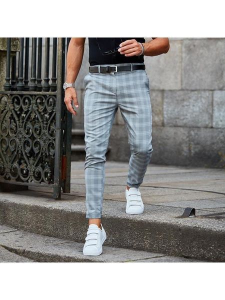

men's jeans loose casual pants spring and summer 2021 hair ready thin, Blue
