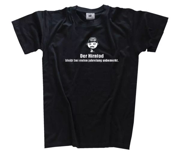 

the eib remains hirntod many years unbemerkt funny t-shirt s - 3xl, White;black