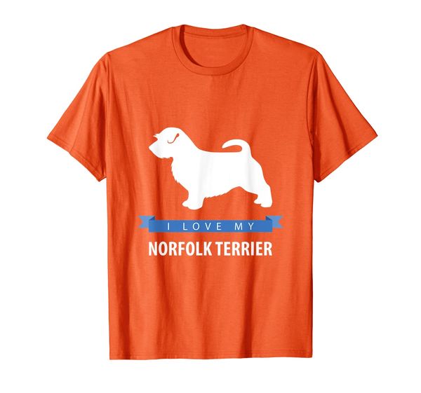 

I Love My Norfolk Terrier T-Shirt, Mainly pictures