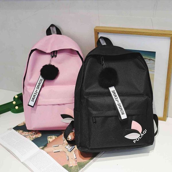 

hbp non- 2021 leaf backpack fashion versatile one shoulder student bag sport.0018
