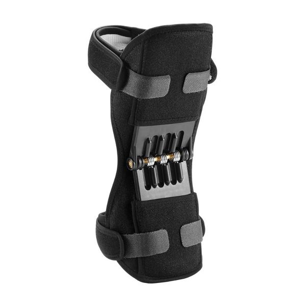 

elbow & knee pads breathable non-slip power lifting joint support brace fitness health care equipment, Black;gray