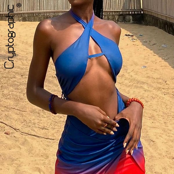 

ruched halter cut-out mini dress club party sleeveless draped womens summer 2021 dresses bodycon outfitsby air, Black;gray