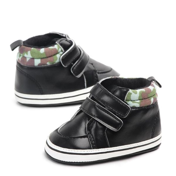 

first walkers baby shoes born boys kids toddlers pu sneakers 0-18 months