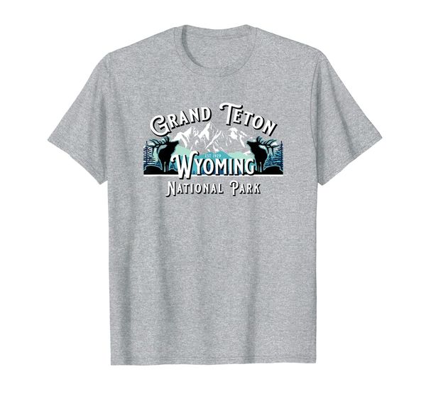 

Grand Teton National Park Wyoming WY Elk Souvenir T-Shirt, Mainly pictures