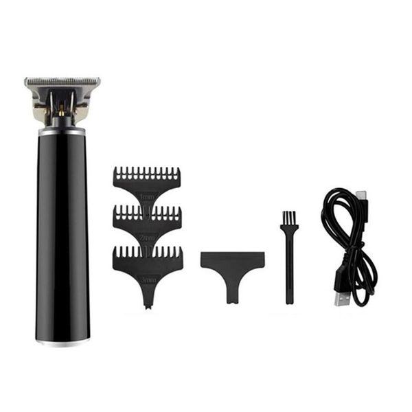 

hair clippers t11 electric t-blade clipper detailed lcd display trimmer portable waterproof haircut set