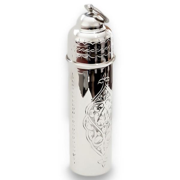 

water bottles copper hand mader design flask handmade gray color (500ml)