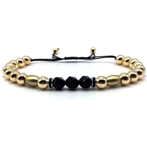 

charm bracelets classic adjustable tiger eye bracelet men 2021 fashion beads for pave cubic zirconia jewelry gift, Golden;silver