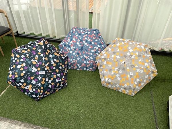 

umbrellas five folding umbrella cute women lightweight portable female uv protection sunshade windproof strong