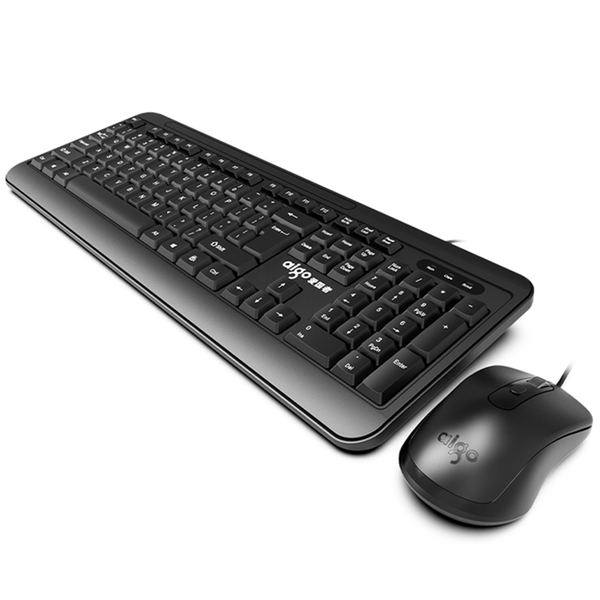 

keyboard mouse combos aigo wired combo 104 keys waterproof 4 4800dpi silent windows xp/8/7,vista,mac for pc laptop