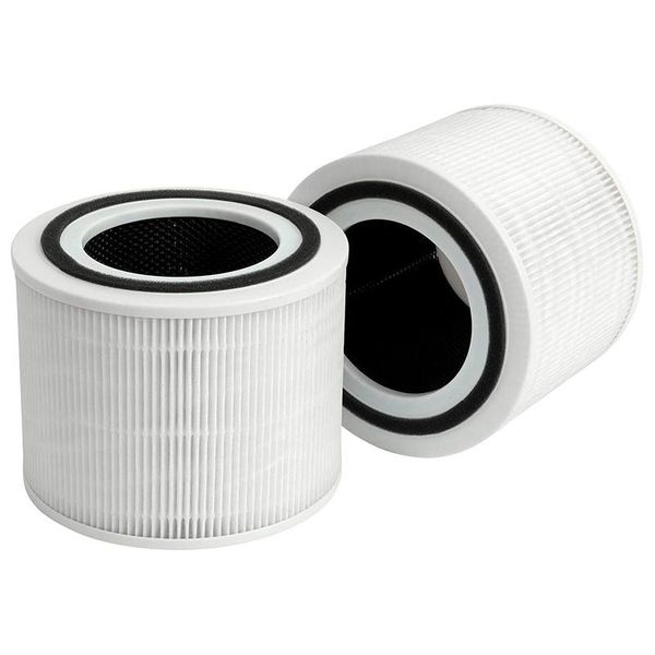 

air purifiers 2 packs of core 300 true hepa replacement filters, compatible for levoit purifier 3-in-1 h13 grade premium