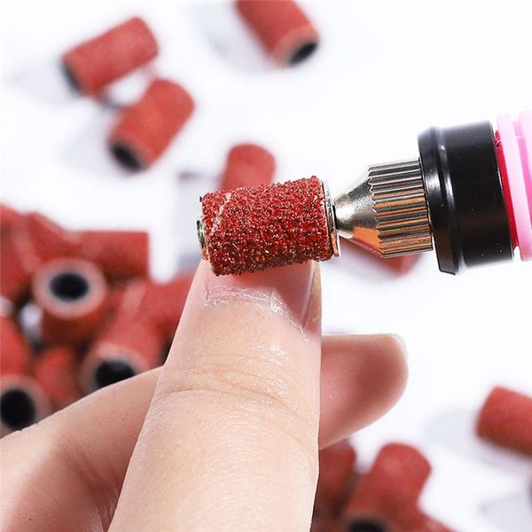 

nail art kits 100 pcs/set manicure tool electric sanding bands pedicure drill tools