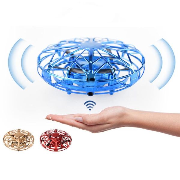 

drones ufo drone rc mini helicopter infraed hand sensing induction aircraft electronic model quadcopter flying ball toys for children