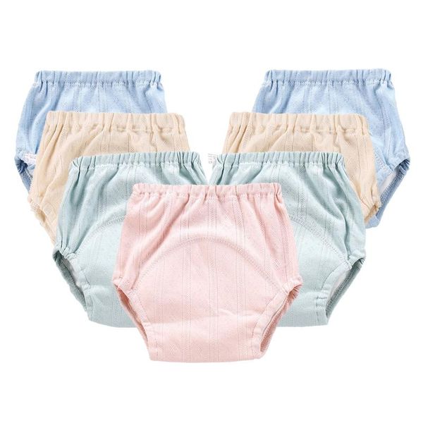 

born diapers summer baby shorts solid color children's pants waterproof changing pad cotton washable reusable underwear cloth