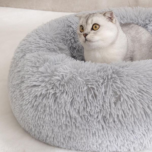

cat beds & furniture house mats sofa round plush mat for small medium large labradors dog pet bed dcpet drop