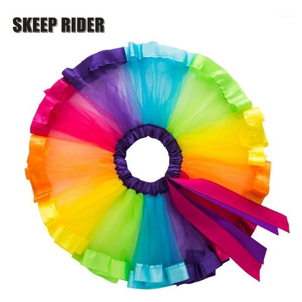 

colors princess party baby pastel rainbow girls skirt green purple red pink tutu for kids girl black toddler skirts, Blue