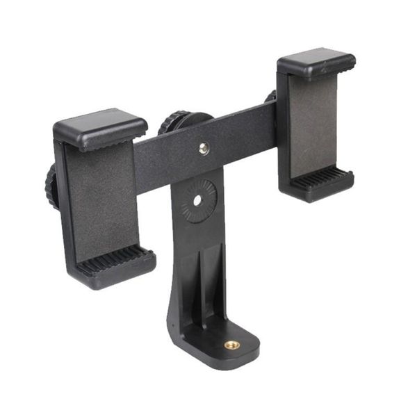 

mini universal tripod 90 rotation deskstabilizer handle for mobile phone camera with holder clip wholesale cell mounts & holders