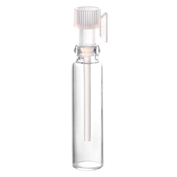 

storage bottles & jars 100pcs dropper perfume refillable empty glass containers (1ml transparent dropper)