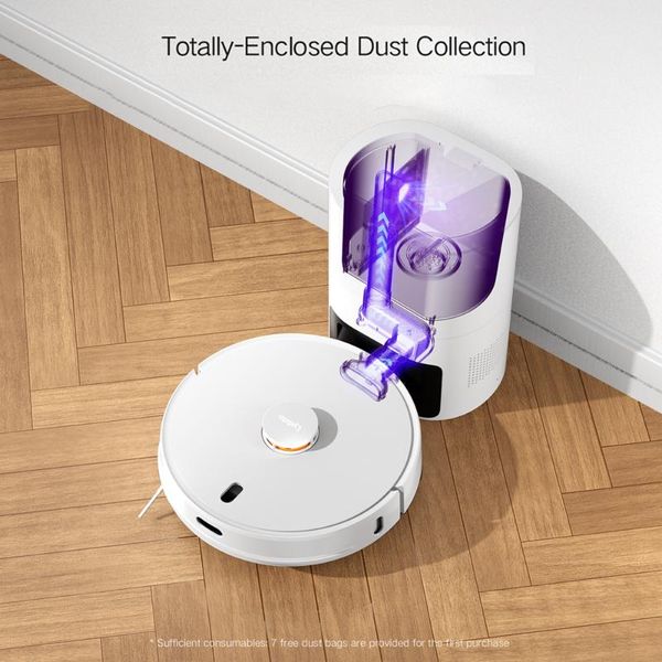 

vacuum cleaners robot cleaner for home appliance with dust box strong suction lower noise app control smart collection