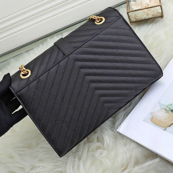 

classic flower 30cm women crossbody bag genuine leather handbag lady shoulder bags chain purse card holder slot clutch envelope messenger pu