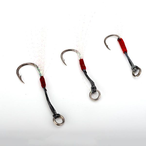 

5pcs/pack jigging hook lead fish hooks high carbon steel fishhooks jig professional barbed ocean boat fishing tackle