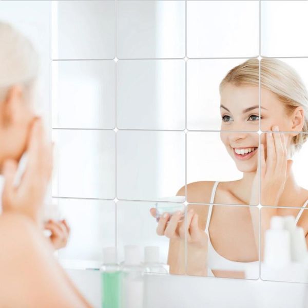 

mirrors one piece decorative stickers cosmetic mirror wall decor accessories for home living room decoration