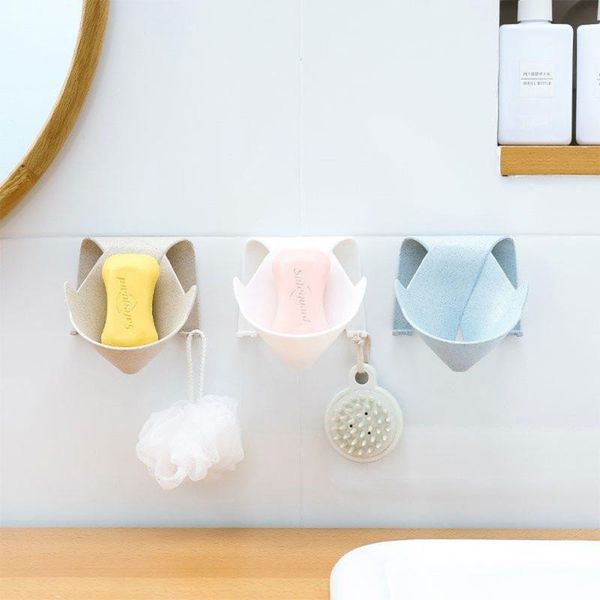 

soap dishes dish box drain holder bathroom shower storage plate tray supplies container