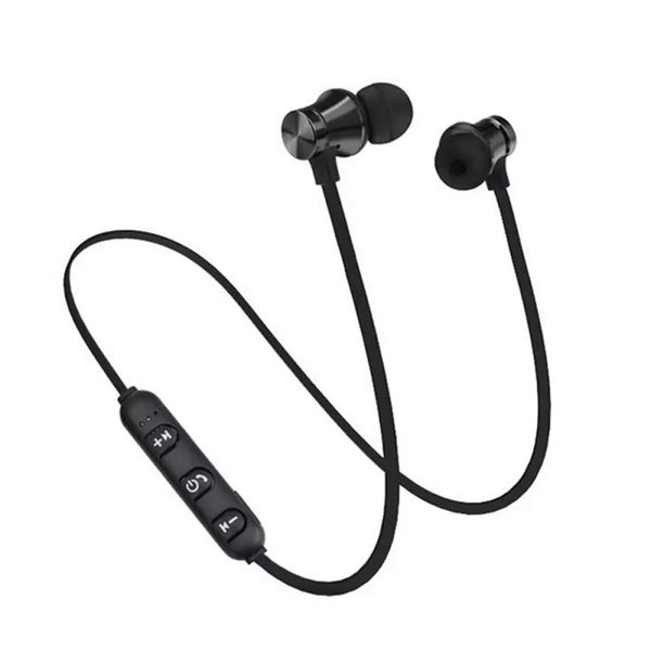 New XT11 Bluetooth Headphones Magnetic Wireless Running Sport Earphones com Mic MP3 para iPhone LG 4 Cores